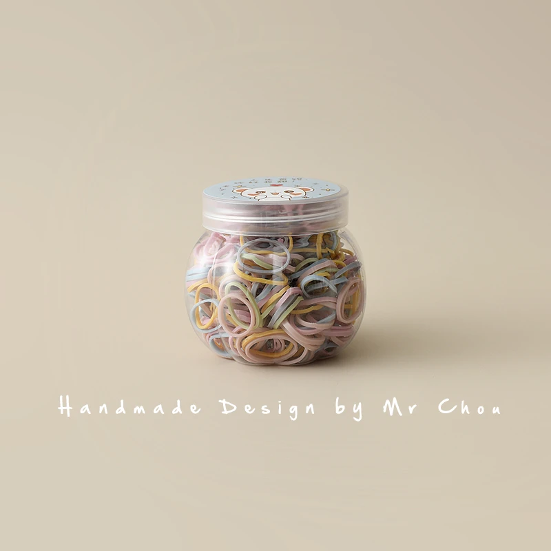 婴儿发圈一次性不伤发宝宝橡皮筋儿童头绳扎头发皮筋女童拇指发绳