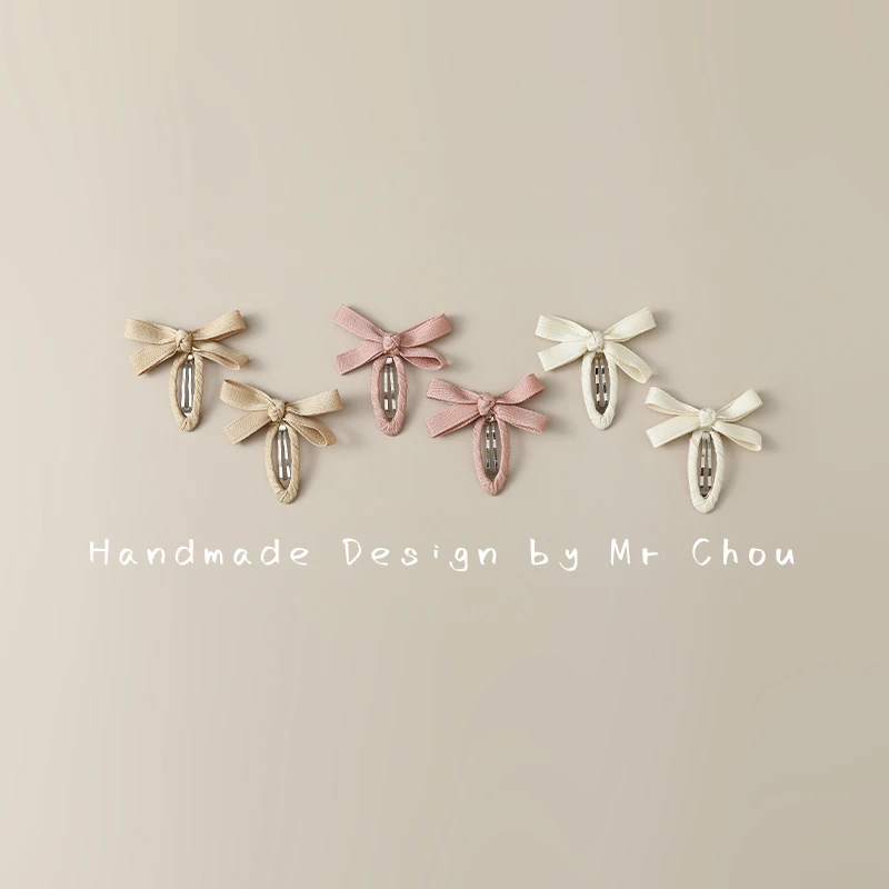 甜美蝴蝶结宝宝不伤发婴儿刘海发卡儿童bb夹发饰女童卡夹子头饰