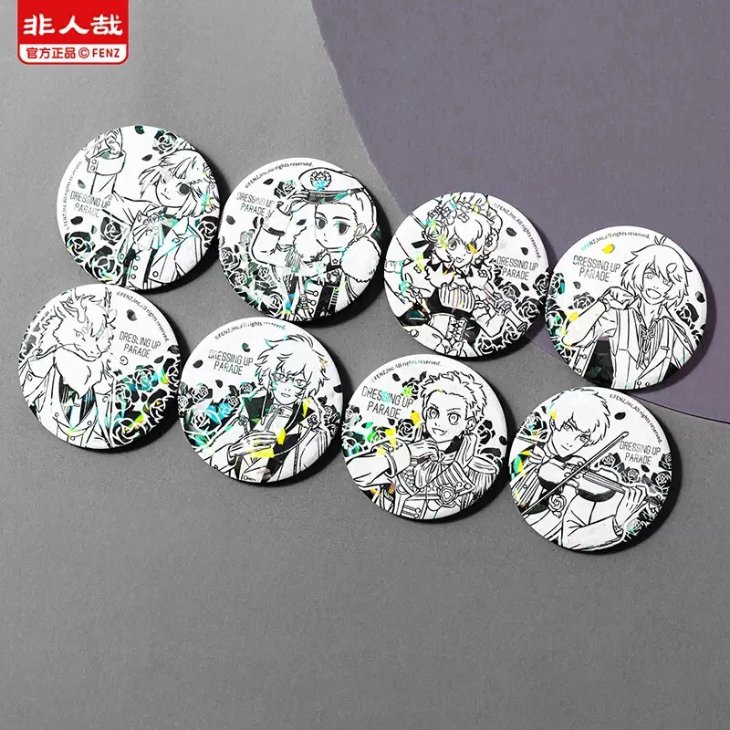 非人哉冬宴盛行系列马口铁徽章吧唧盲盒