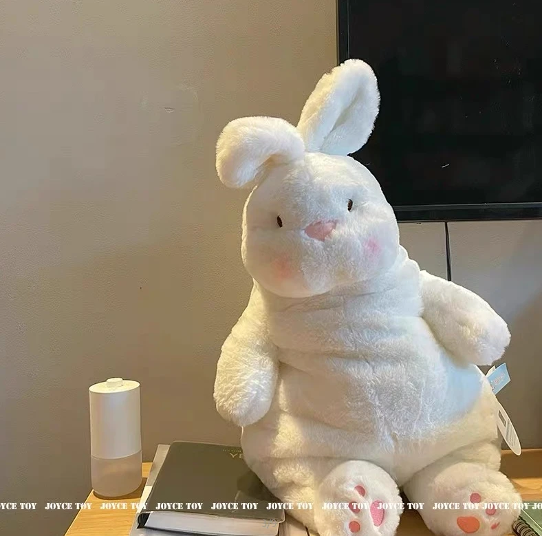 可爱卡通慵懒兔毛绒抱枕一个