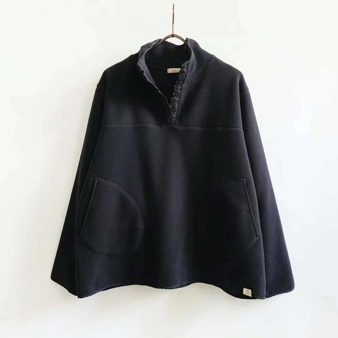 东大门pu立领摇粒绒卫衣（不支持退货）