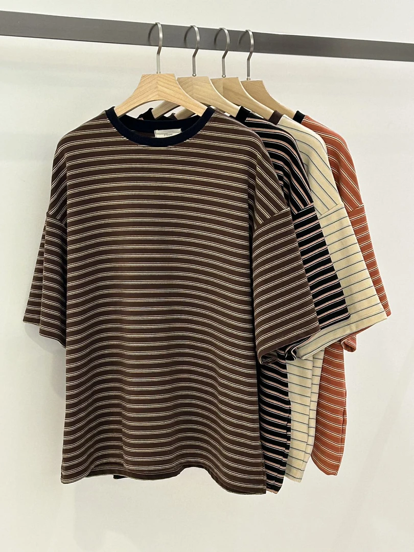 东大门 p家条纹短袖（不支持退货）