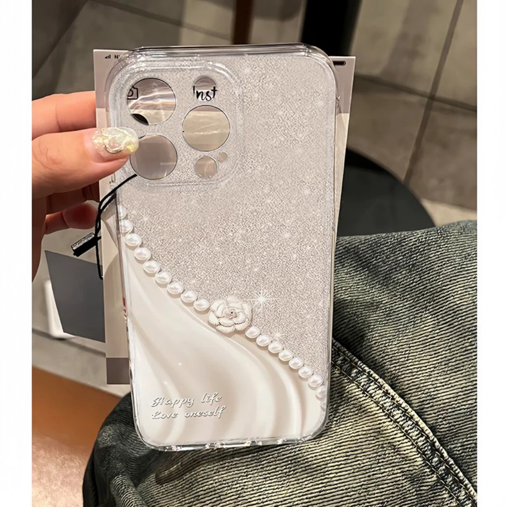 幸运闪亮适用iphone15pro手机壳苹果13/14/12/11小米vivo华为oppo
