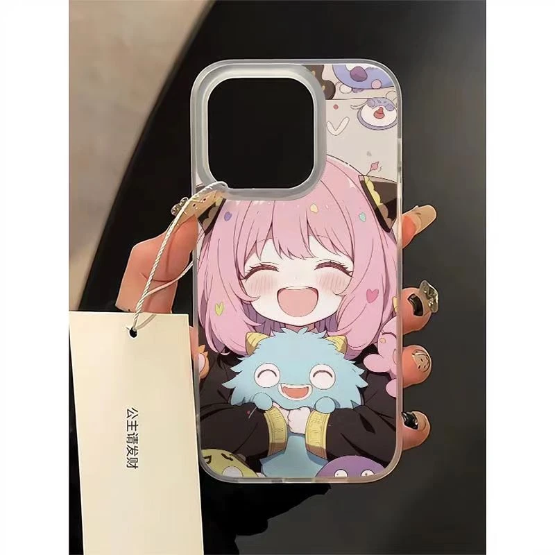 怪兽女孩适用iphone15pro手机壳苹果13/14/12/11小米vivo华为oppo