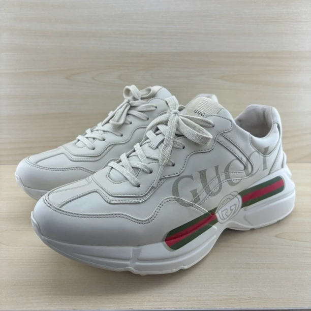 95新 GUCCI/古驰 【二奢98新】客户寄售/Rhyton经典腰带系带老爹鞋