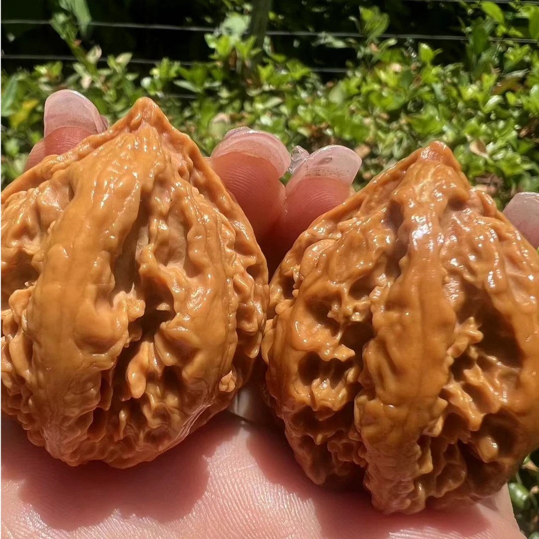 【通天筋】秦岭野生文玩核桃精选配对