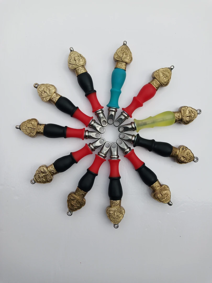 健身鞭牛筋把手（尾坐铸铜的）