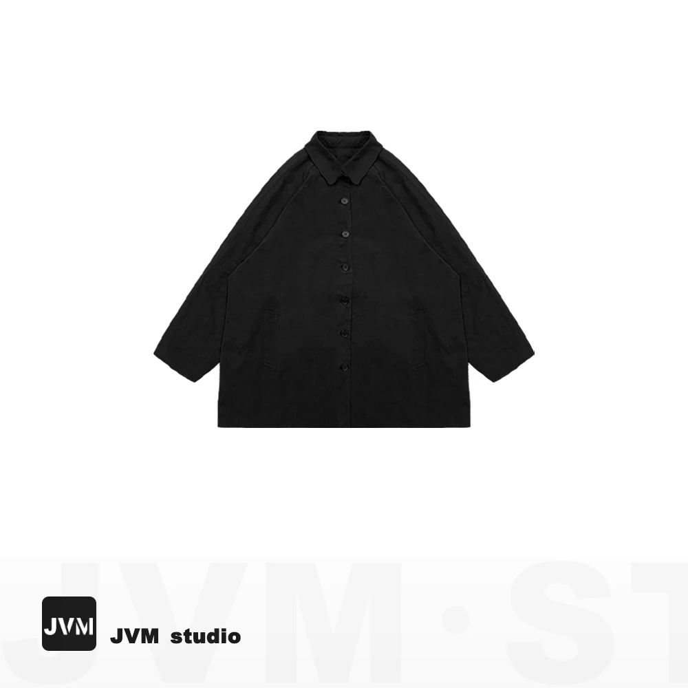 2023秋季新款JVM定制10077时尚高端赫本中长款外套8/21