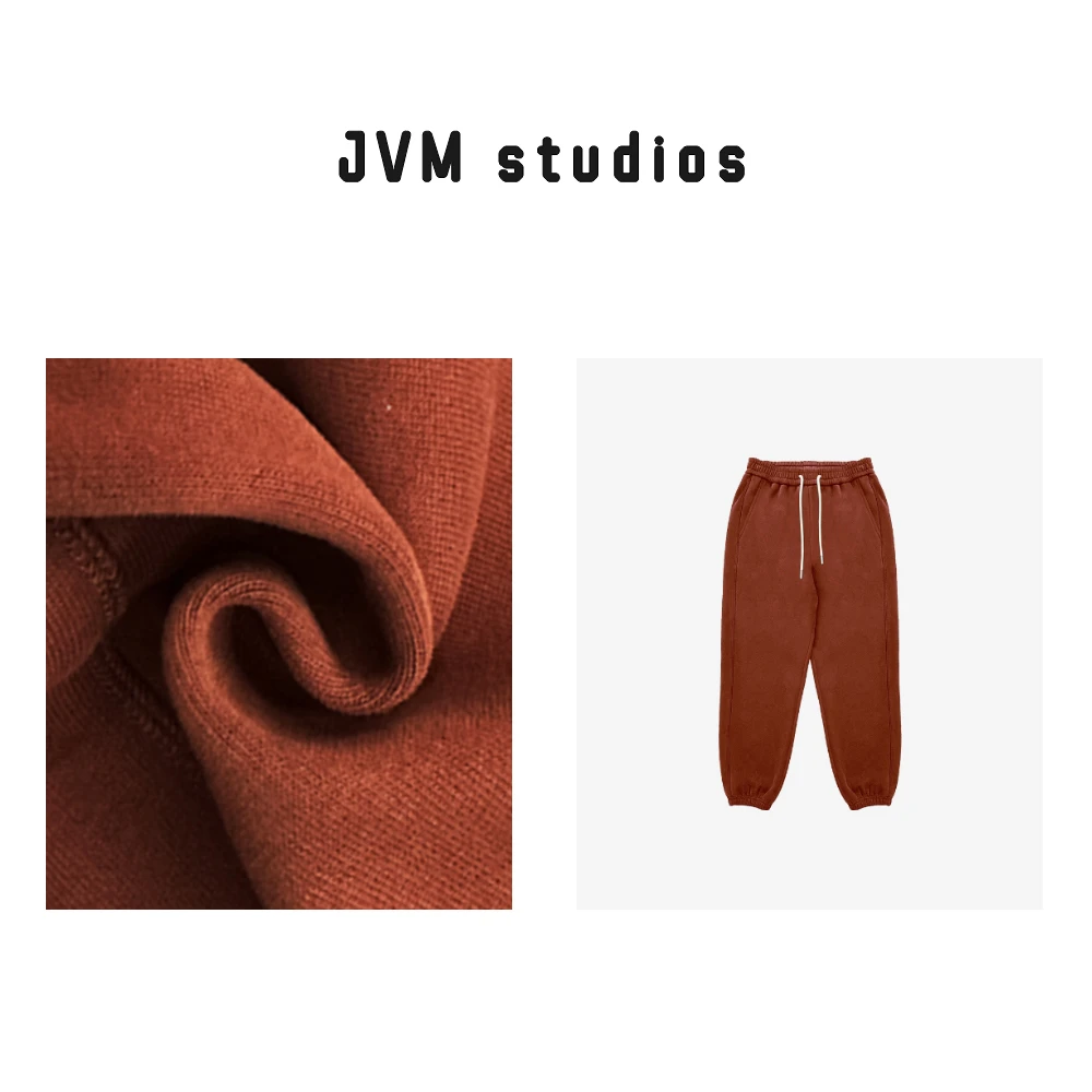 2024新款JVM定制13518时尚百搭休闲净版加绒卫裤12.5