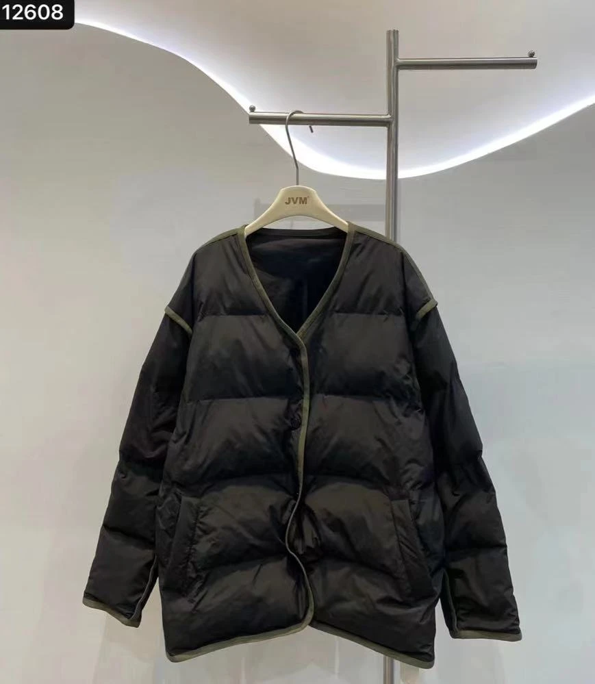 2024新款JVM定制12608时尚百搭道袍棉服外套12.29