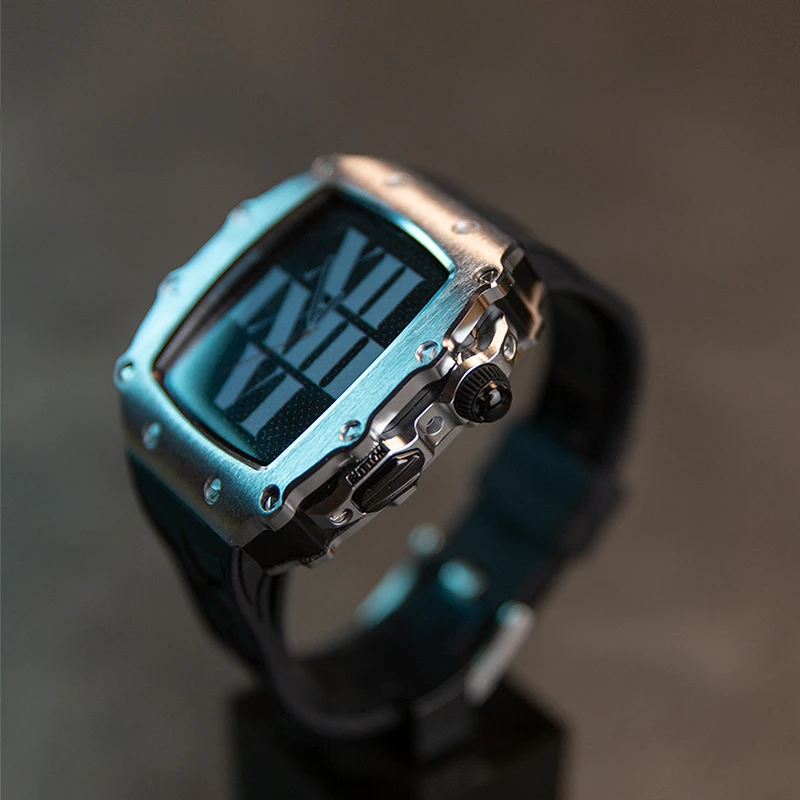 本亦优品iwatch改装理查德表壳适用苹果手表AppleWatch表带保护壳