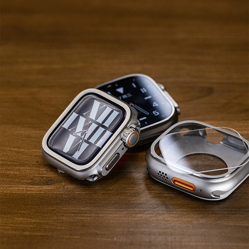 iwatch原机1:1金属保护壳ultra钛合金质感适用AppleWatch苹果手表