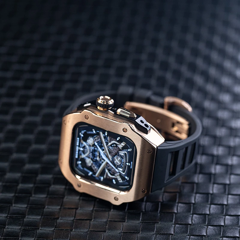 本亦优品AppleWatch11 Ultra改装金属表壳适用苹果手表iwatch表带