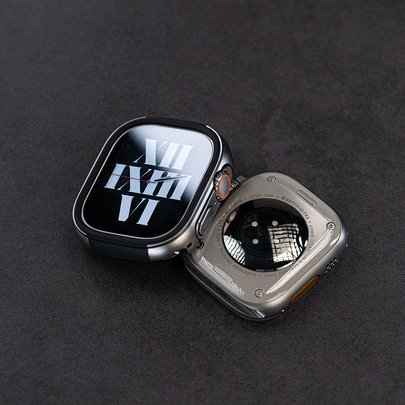 ultra专用金属保护壳适用苹果手表applewatch表壳1/2代iwatch表带