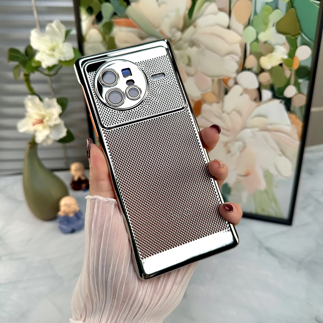 适用适用 vivo x80pro【超薄散热+全包镜头膜】手机壳高级简约保