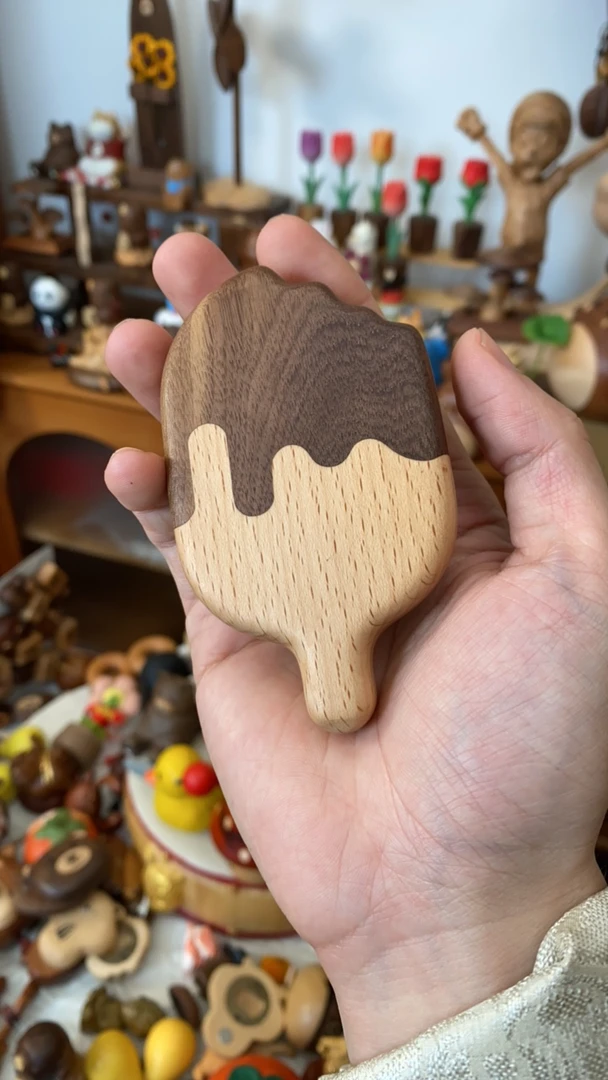 由物喜/桌面可爱小摆件雪糕开瓶