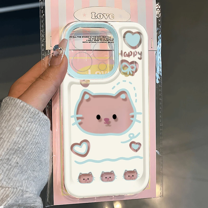 音乐猫咪适用苹果13 15手机壳iPhone14promax防摔12 11男女xr软潮