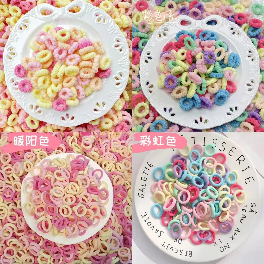 儿童两款发圈混装儿童皮筋