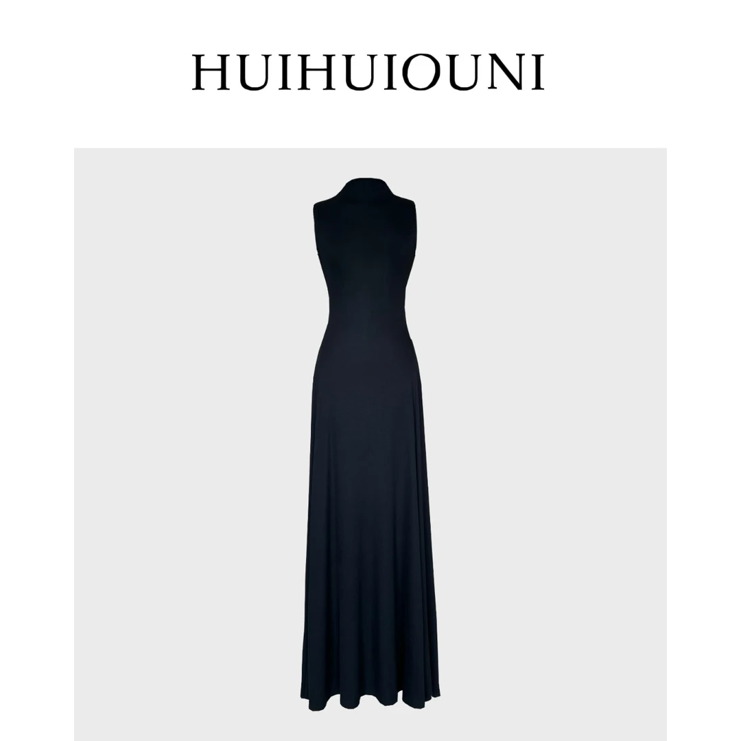 慧慧欧尼  勾勒随性之姿   Designer秋季高级超A版无袖女装连衣裙