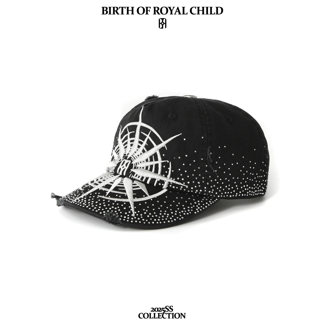 BIRTH OF ROYAL CHILDBORC 光芒刺绣棒球帽百搭潮流