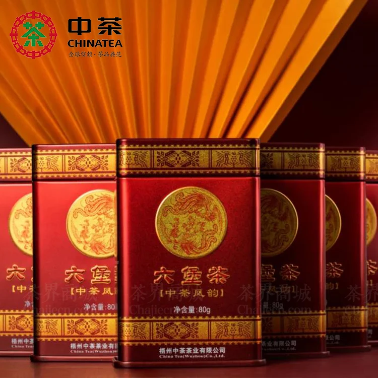 【中茶六堡茶】 中茶凤韵 窖藏六堡茶 十二年陈老茶 广西梧州80g