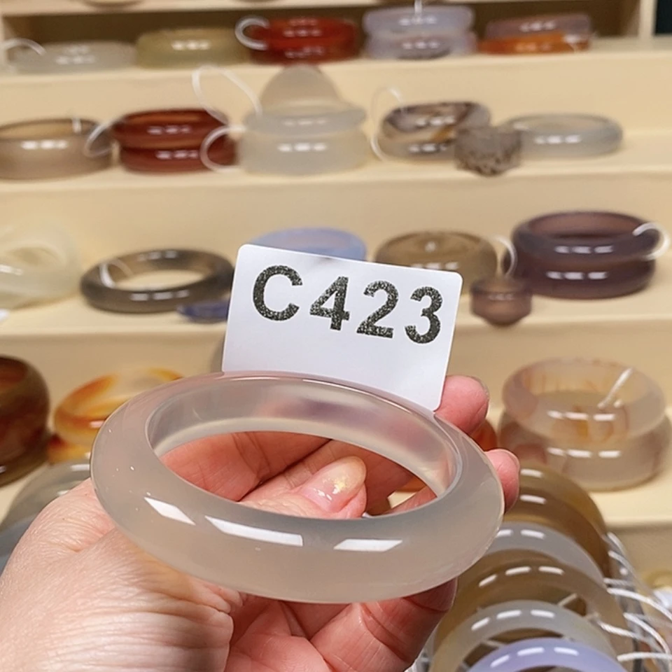 【闪购商品】玛瑙/玉髓手镯未镶嵌小*虫