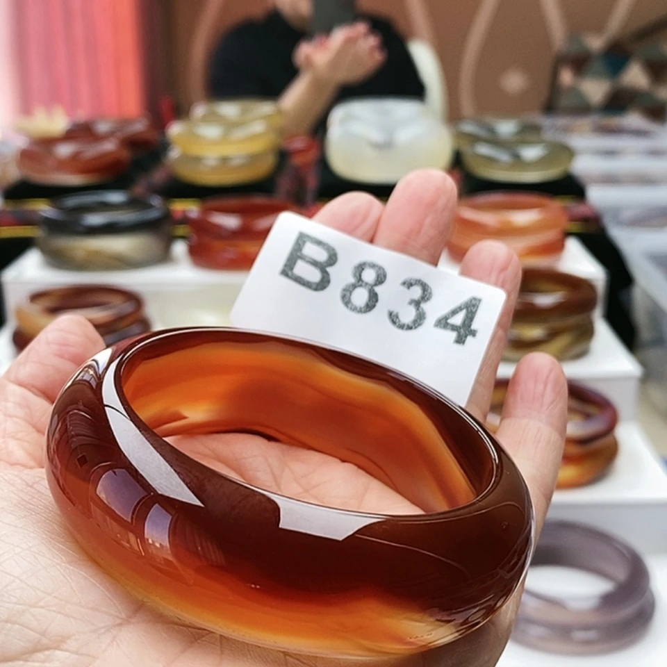 【闪购商品】玛瑙/玉髓手镯未镶嵌绵****n