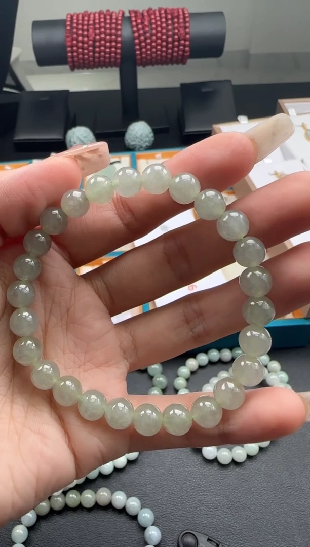 【闪购商品】翡翠手链未镶嵌手串