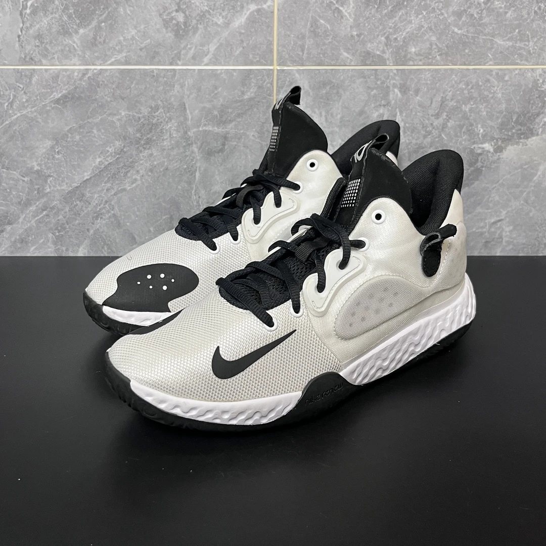 90新 NIKE/耐克 42码 kd5 白黑 无盒 橙色可以 球鞋 公价999