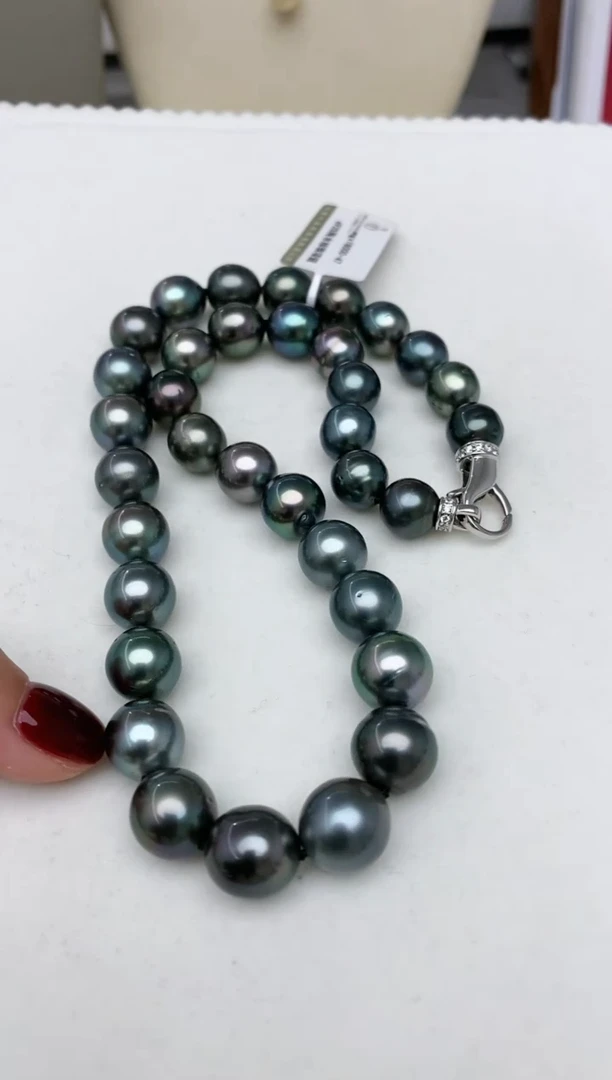 【闪购商品】海水珍珠项链未镶嵌45  10-12mm