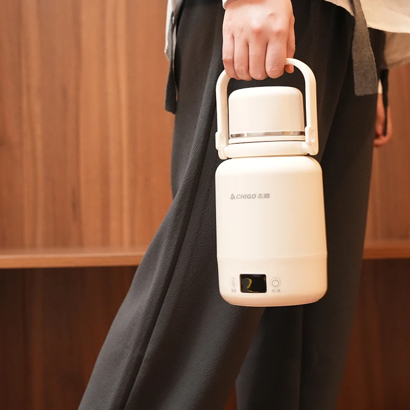 Chigo/志高大容量多功能烧水壶家用电热水壶宿舍旅行神器加热水杯