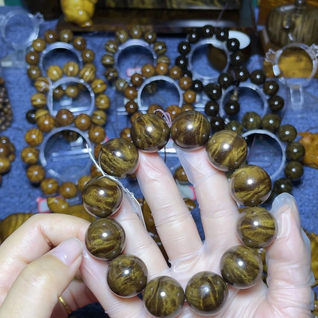 【闪购商品】阴沉木手串/手链老****丝