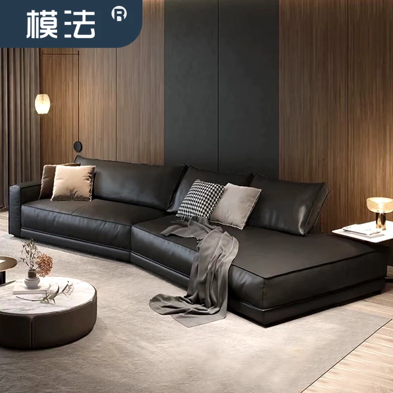 模法· 家用布达佩斯沙发异形大斜角沙发意式极简家具别墅客厅落地