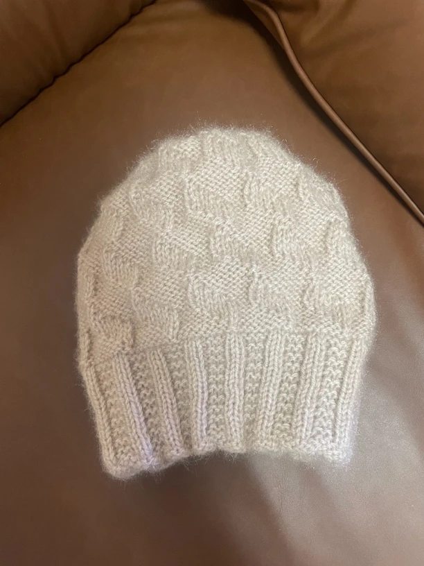 宠粉！秋冬加绒加厚针织帽时尚后开叉