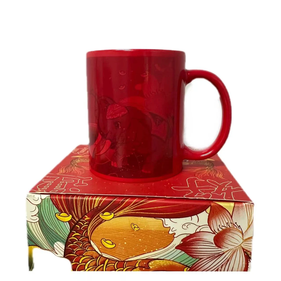 红色1只装惊喜连连马克杯高颜值家用送礼创意伴手礼
