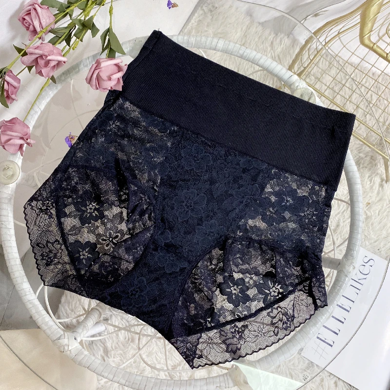 语萱娜【120-220斤】大码内裤女性胖mm三角裤四条装AX464