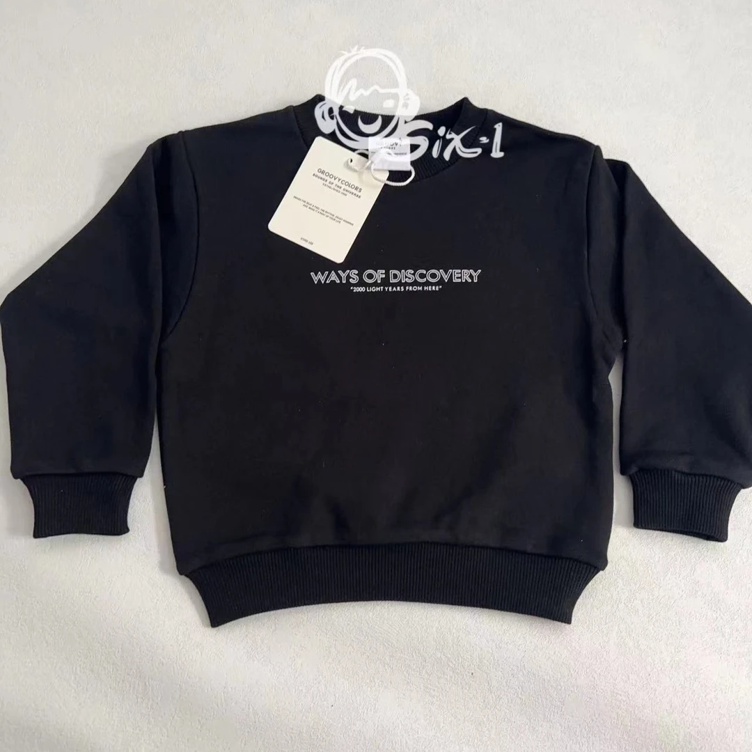 GC滑板少年重克数毛圈卫衣338