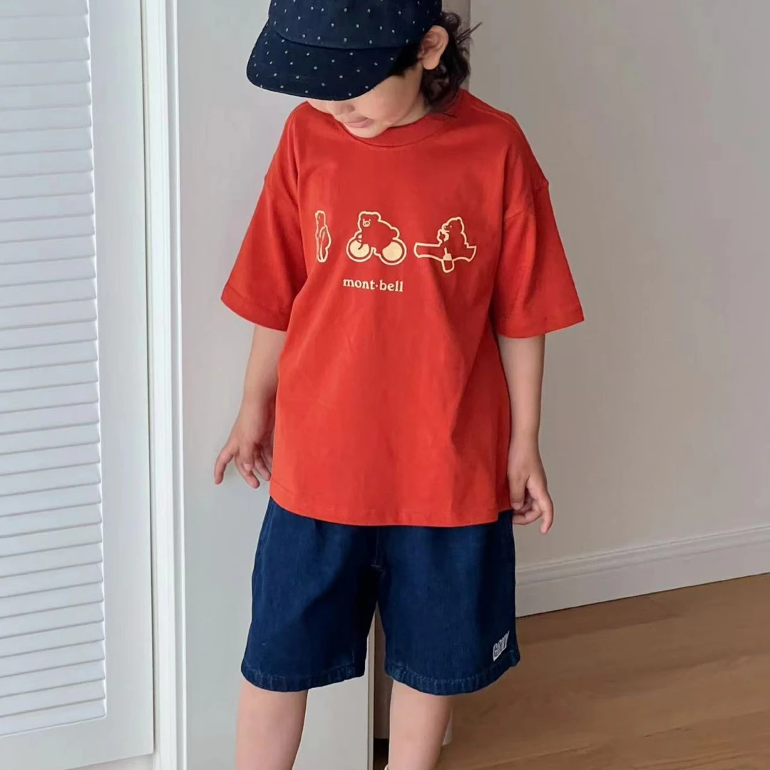 「LIUYI」儿童夏季汽车熊熊短袖  2010