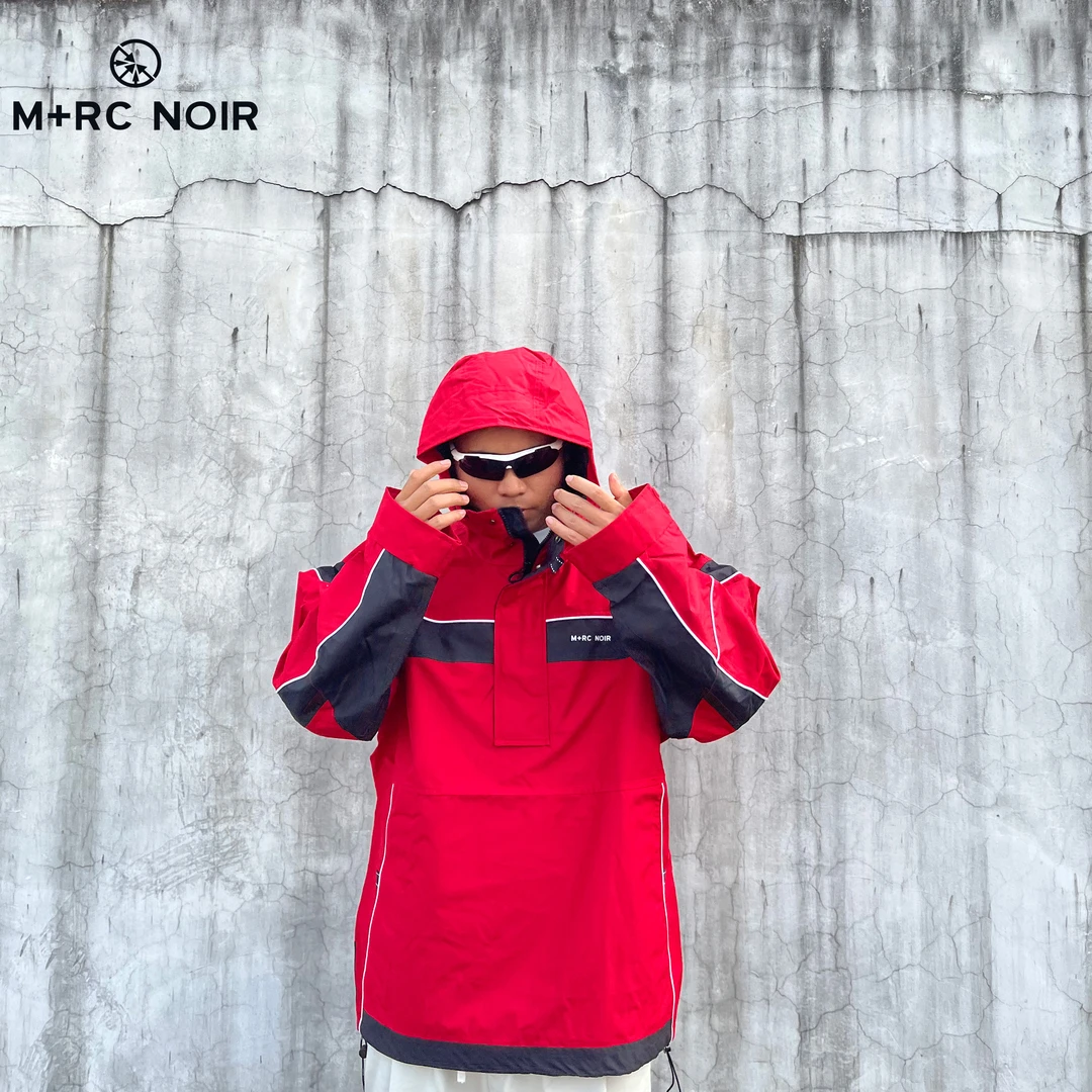 法国M+RC NOIR 冲锋衣 户外运动滑雪登山防水防风硬壳冲锋衣