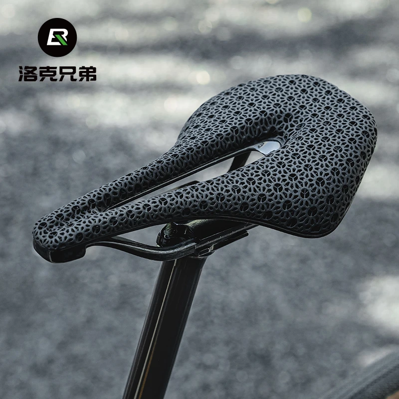 洛克兄弟自行车坐垫3D打印座垫公路山地车碳纤维中空座轨骑行鞍座
