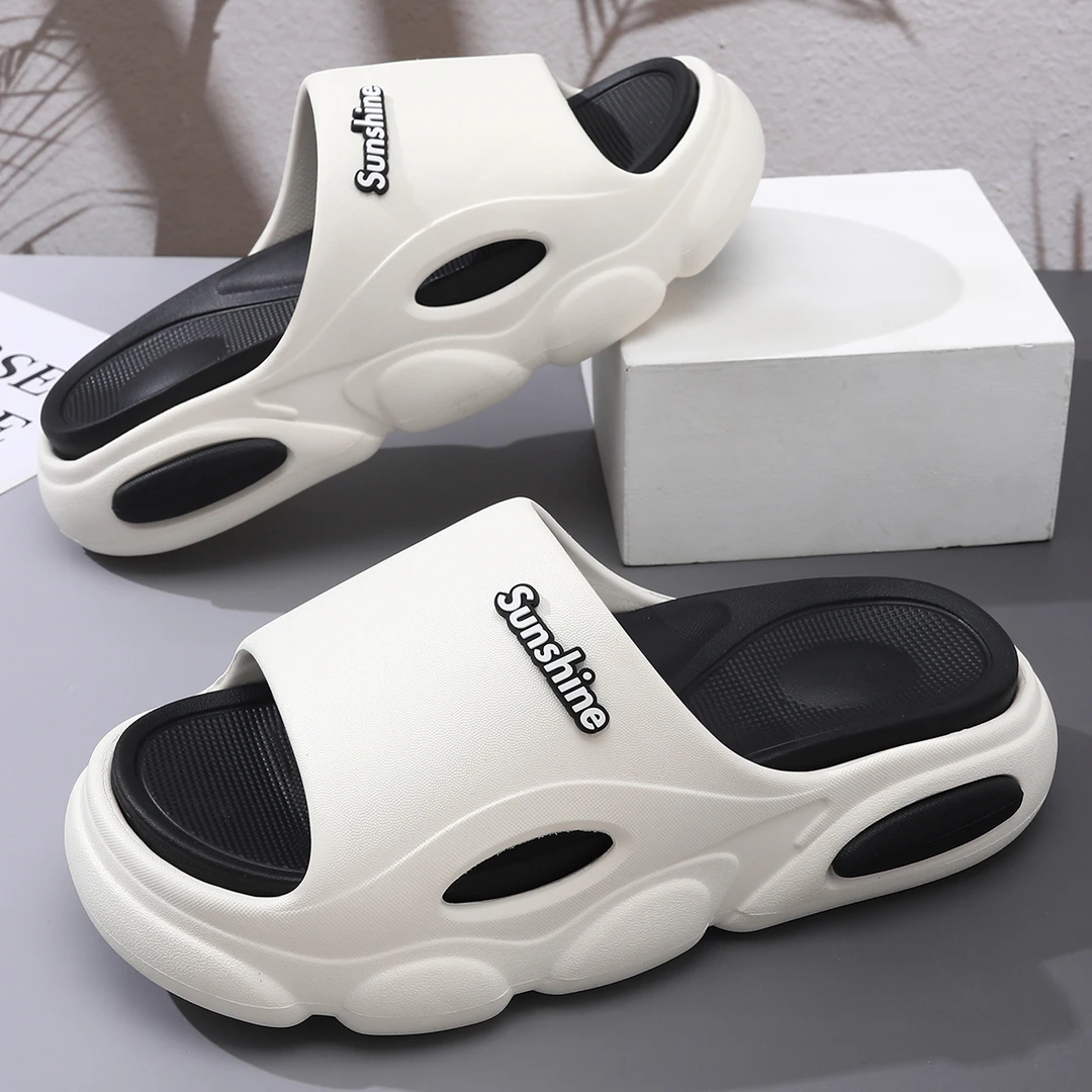 范希巴迪男款夏季拖鞋男士防滑耐磨踩屎感超软底凉拖外穿增高拖鞋