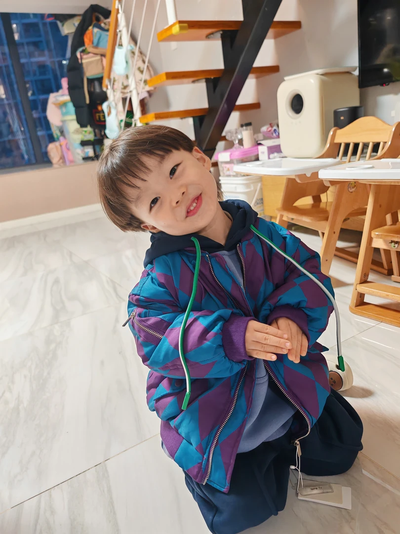 童装男童冬季保暖羽绒服宝宝舒适潮流羽绒衣