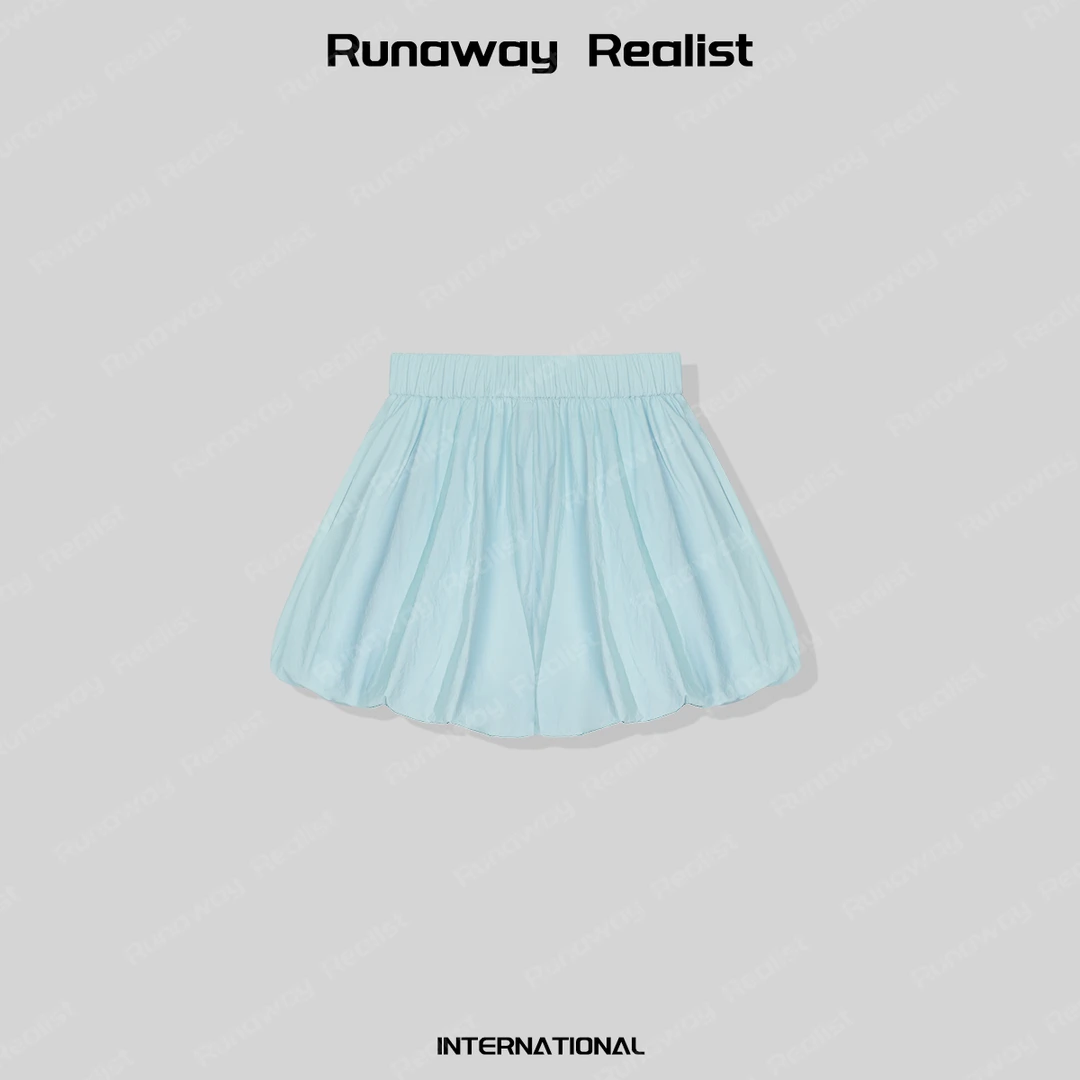 【RUNAWAY REALIST】夏日超薄款UPF50+透气速干防晒蓬蓬短裤 T043