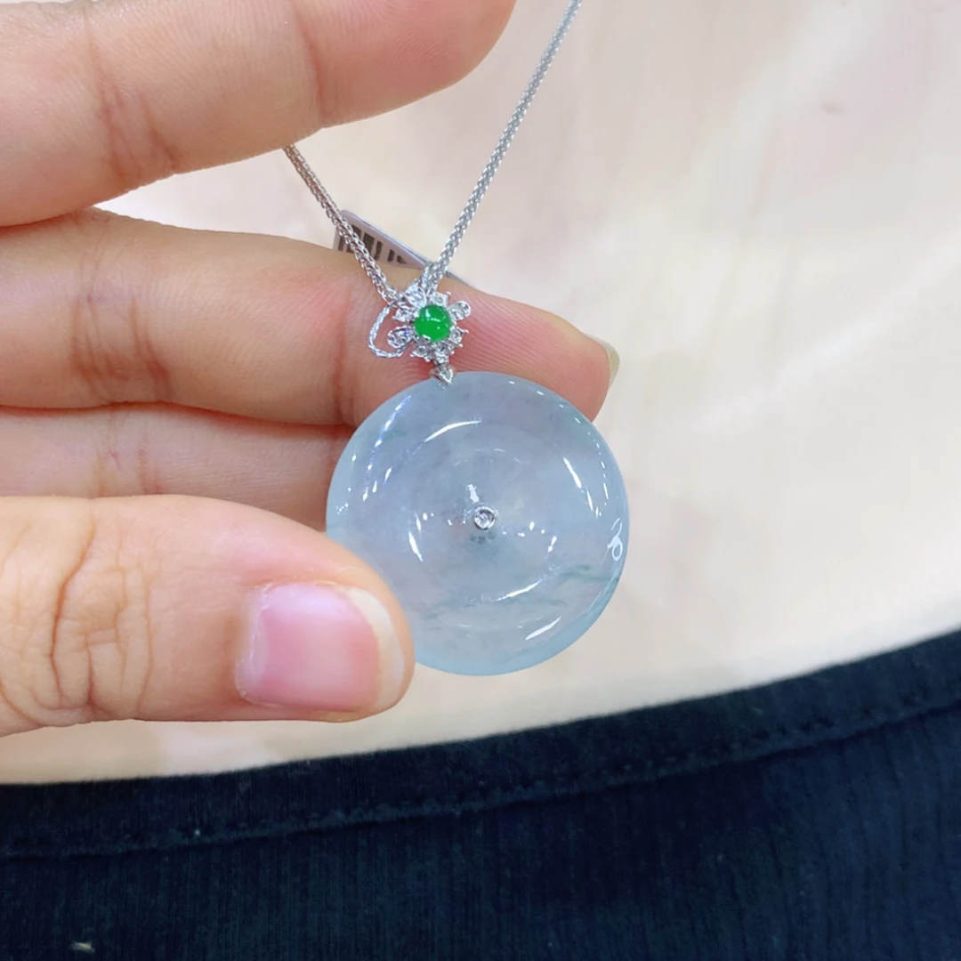 【闪购商品】翡翠颈饰18K金镶嵌18K金镶嵌