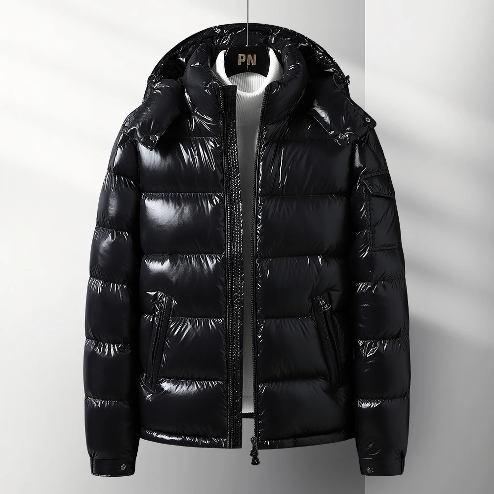 蒙口搭档正品蒙口搭档情侣同款短款羽绒服羽绒服男款冬季加厚保暖