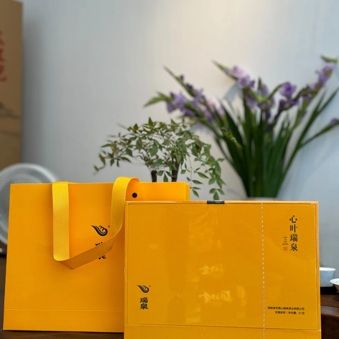 瑞泉【心叶瑞泉】猫儿石肉桂礼盒51g/6泡武夷山