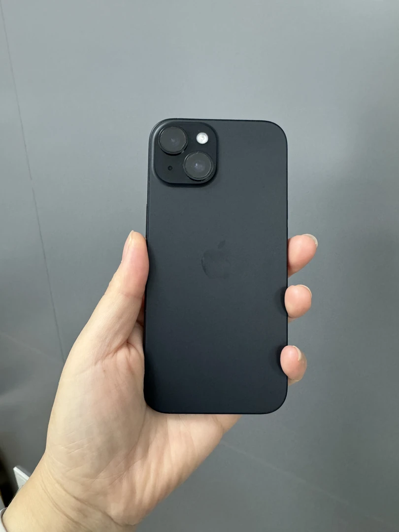 95新 Apple/苹果 苹果15二手128g黑色电池91，1月份激活