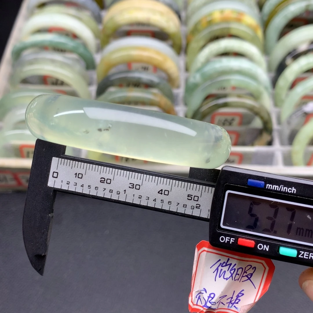 蛇纹石玉手镯190未镶嵌