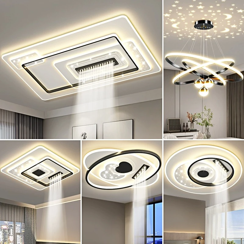 客厅吸顶灯家用全屋大气新款led卧室餐厅客厅灯主灯中山灯具