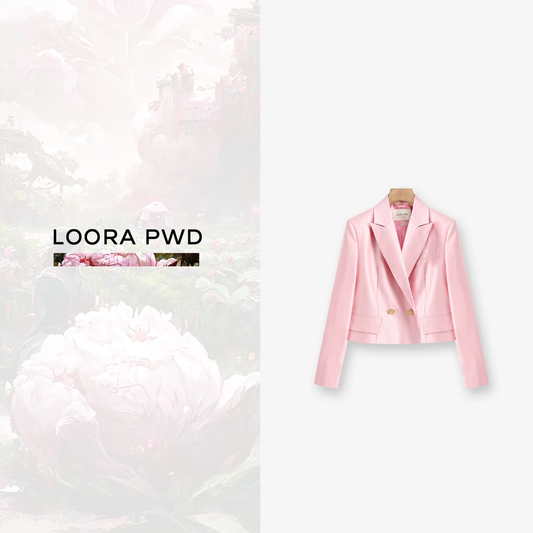 LOORAPWD/罗拉密码原创设计秋冬2023新款女士外套23CJBB0152N